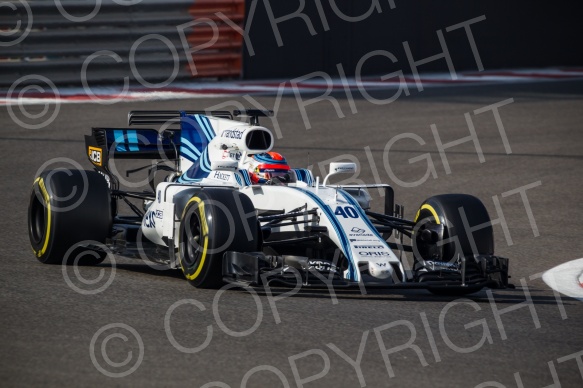 Test F1 Abu Dhabi 2018 Kubica, vettel, Le Clerc