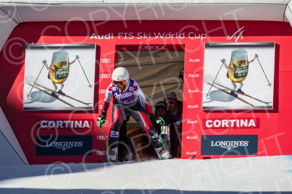 Ski World Cup DH Cortina 2016