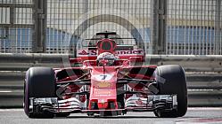 Test F1 Abu Dhabi 2018 Kubica, vettel, Le Clerc