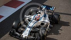 Test F1 Abu Dhabi 2018 Kubica, vettel, Le Clerc