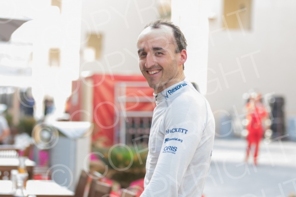 Test F1 Abu Dhabi 2018 Kubica, vettel, Le Clerc