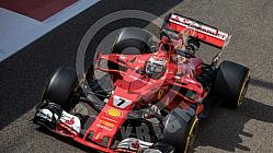 Test F1 Abu Dhabi 2018 Kubica, vettel, Le Clerc