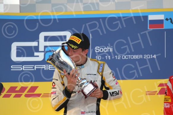 Jolyon Palmer (GB), Dams Team, Winner GP2 season 2014