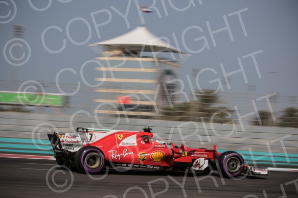 Test F1 Abu Dhabi 2018 Kubica, vettel, Le Clerc