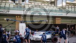 Test F1 Abu Dhabi 2018 Kubica, vettel, Le Clerc