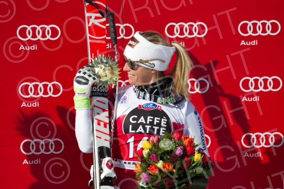 SKI WORLD CUP,DH LADIES ,ST MORITZ, 2015