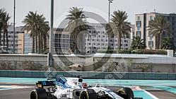 Test F1 Abu Dhabi 2018 Kubica, vettel, Le Clerc