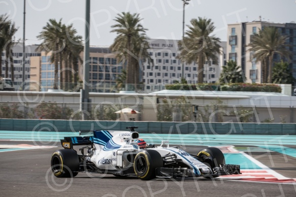 Test F1 Abu Dhabi 2018 Kubica, vettel, Le Clerc