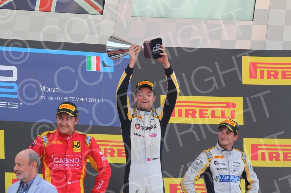 Jolyon Palmer (GB), Dams Team, Winner GP2 season 2014