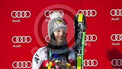 SKI WORLD CUP,DH LADIES ,ST MORITZ, 2015