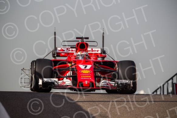 Test F1 Abu Dhabi 2018 Kubica, vettel, Le Clerc