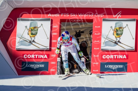 Ski World Cup DH Cortina 2016