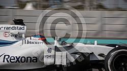 Test F1 Abu Dhabi 2018 Kubica, vettel, Le Clerc