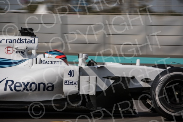 Test F1 Abu Dhabi 2018 Kubica, vettel, Le Clerc