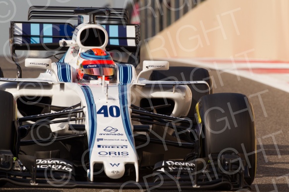 Test F1 Abu Dhabi 2018 Kubica, vettel, Le Clerc